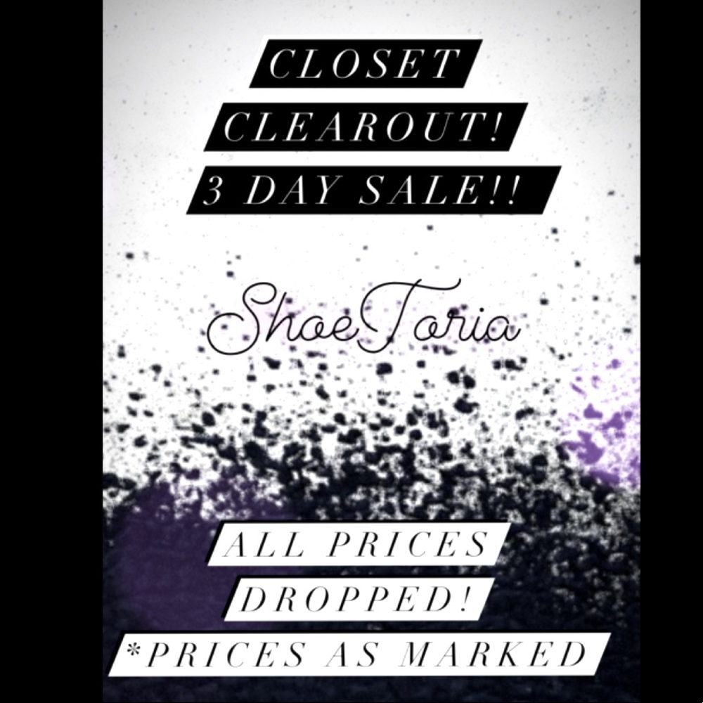 Already dropped Shoe Prices!